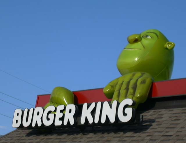 Burger king sales shrek